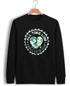 All Time Low Feels Like War Crewneck Sweatshirt