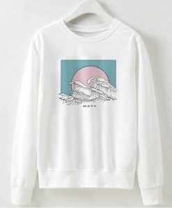 And So It Is Wave Sweatshirt