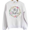 Big Sister Floral Sweatshirt