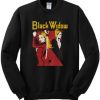 Black Widow Graphic Sweatshirt