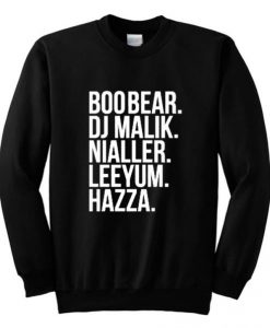 Boobear DJ Malik Nialler Leeyum Hazza Sweatshirt