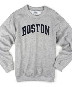 Boston Grey Sweatshirt