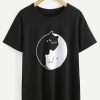 Cats Print Tee T-Shirt