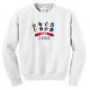 Coca Cola Rainbow Stars 1988 Sweatshirt