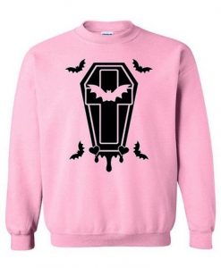 Coffin Bats Cross Sweatshirt