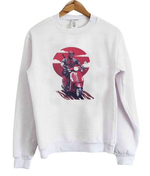 Deadpool Vespa Sweatshirt