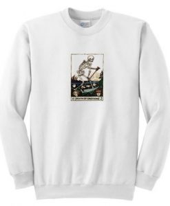 Death Of Emotions Card Sweatshirt