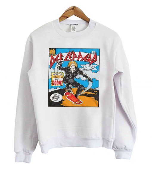 Def Leppard Comic Sweatshirt