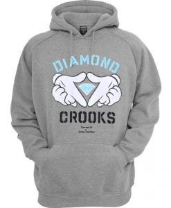 Diamond Crooks Mickey Mouse Hands Hoodie