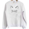 Face cat Sweatshirt