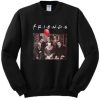 Friends TV Show Horror Sweatshirt Black