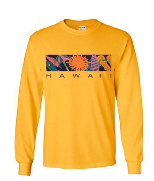 Hawaii Yellow Sweatshirt