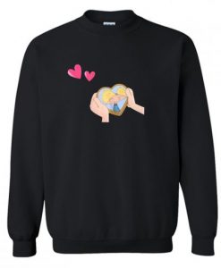 Hey Arnold Hand Love Sweatshirt KM