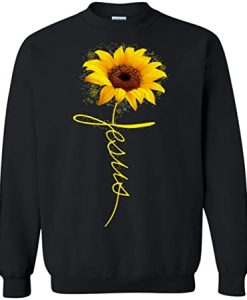 Jesus Sunflower Sweatshirt