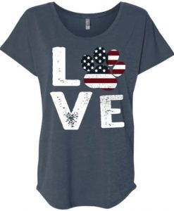 Love Paw USA T-Shirt
