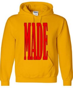 MADE font hoodie