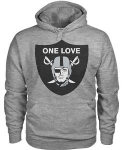 One Love Oakland Raiders Hoodie