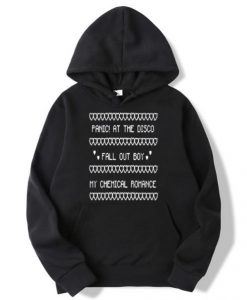 Panic At the Disco Fall Out Boy My Chemical Romance Hoodie