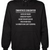 Smartass Daughter Hoodie