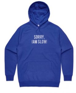 Sorry I Am Slow Hoodie