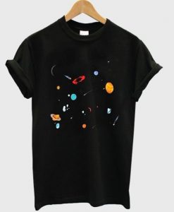 Space planet Galaxy T shirt
