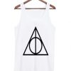 The Deathly Hallows Logo Harry Potter Tank Top