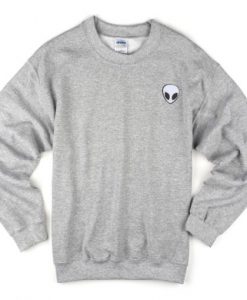 alien grey sweatshirt