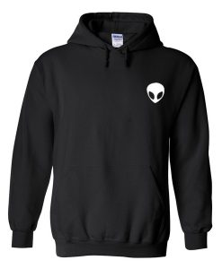 alien head hoodie