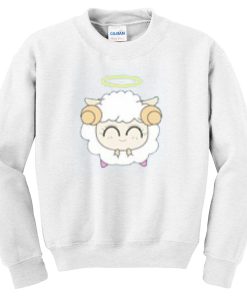 cute angel sheep sweatshirt