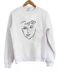 face girl sweatshirt