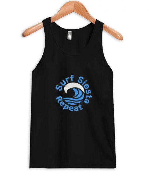 surf siesta repeat tank top