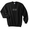 11 – 11 sweatshirt