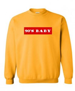 90s Baby Font Sweatshirt