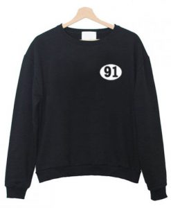 91 Number Sweatshirt