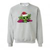 Baby Yoda christmas Cricut Sweatshirt
