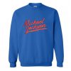 Bright blue Michael Jackson Sweatshirt