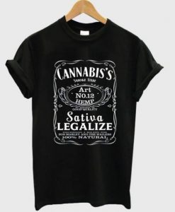 Cannabis Sativa Legalized t-shirt