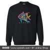 Caramel Neon Fish Sweatshirt