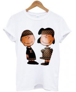 Charlie Brown And Lucy Louis Vuitton T-Shirt