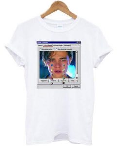 Crying Leonardo Dicaprio t-shirt