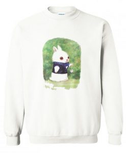 Cute Bunny Graphic Sweatshirt