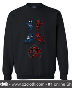 Deadpool And Venom Fusion Sweatshirt
