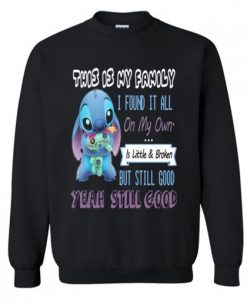 Family Lilo And Stitch Sweatshirt