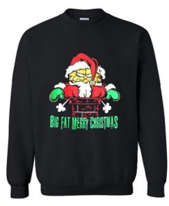 Garfield Big Fat Merry Christmas Sweatshirt
