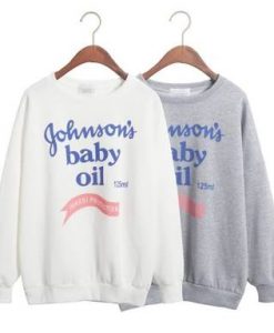 Johnson’s Baby Oil Sweatshirt