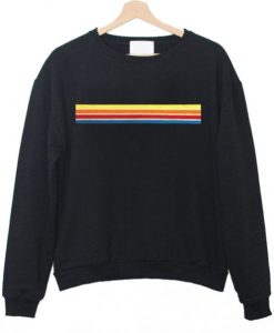 Line Rainbow Sweatshirt