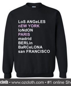 Love City Los Angeles Sweatshirt (Oztmu)