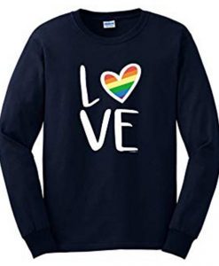 Love Pride Graphic Sweatshirt