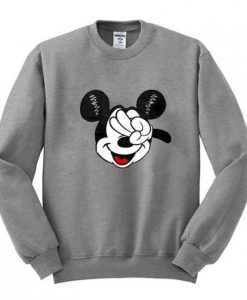 Mickey Mouse Peace Sweatshirt