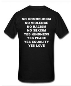 No Homophobia T-Shirt